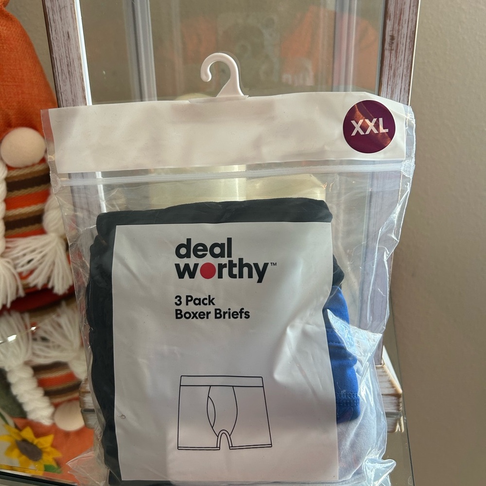 3-pack men’s boxer briefs
